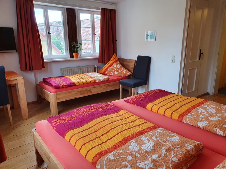 Dreibettzimmer Zimmeransicht