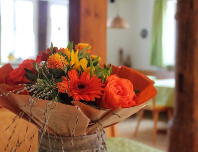 Frühstücksraum Blumen Highlight