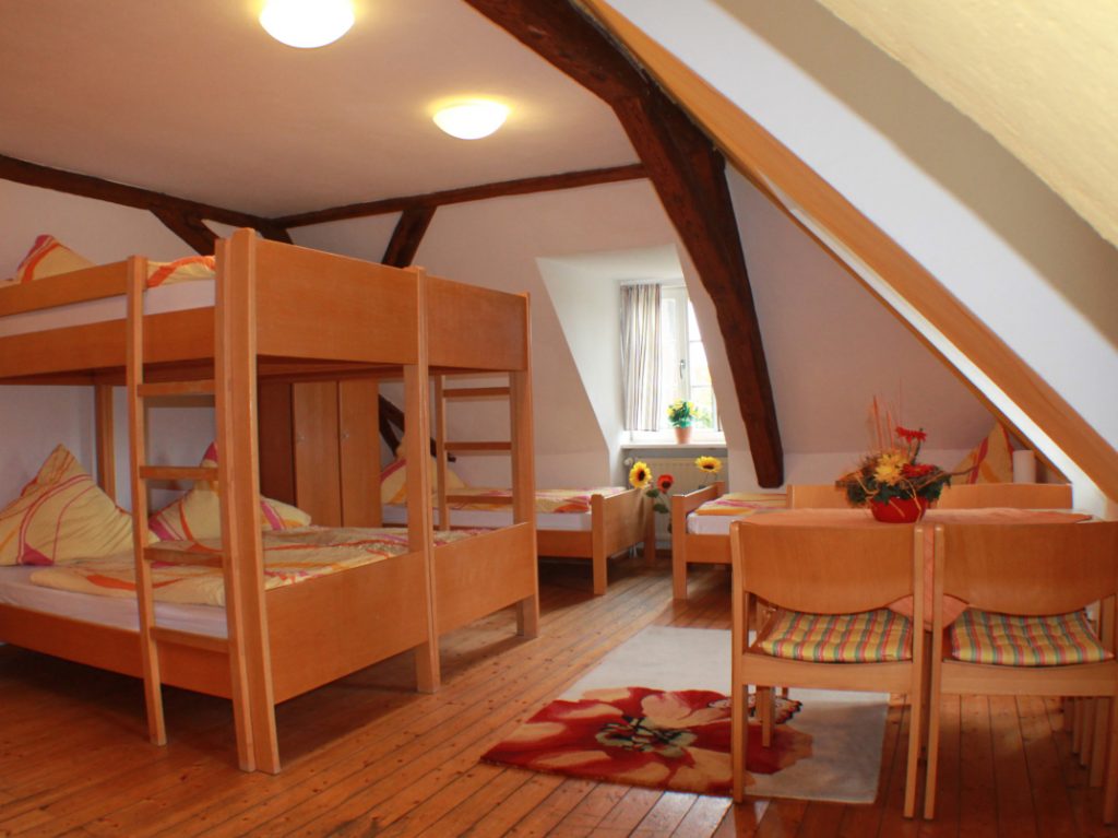 Mehrbettzimmer Blick Raum