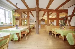 Frühstücksraum Pension